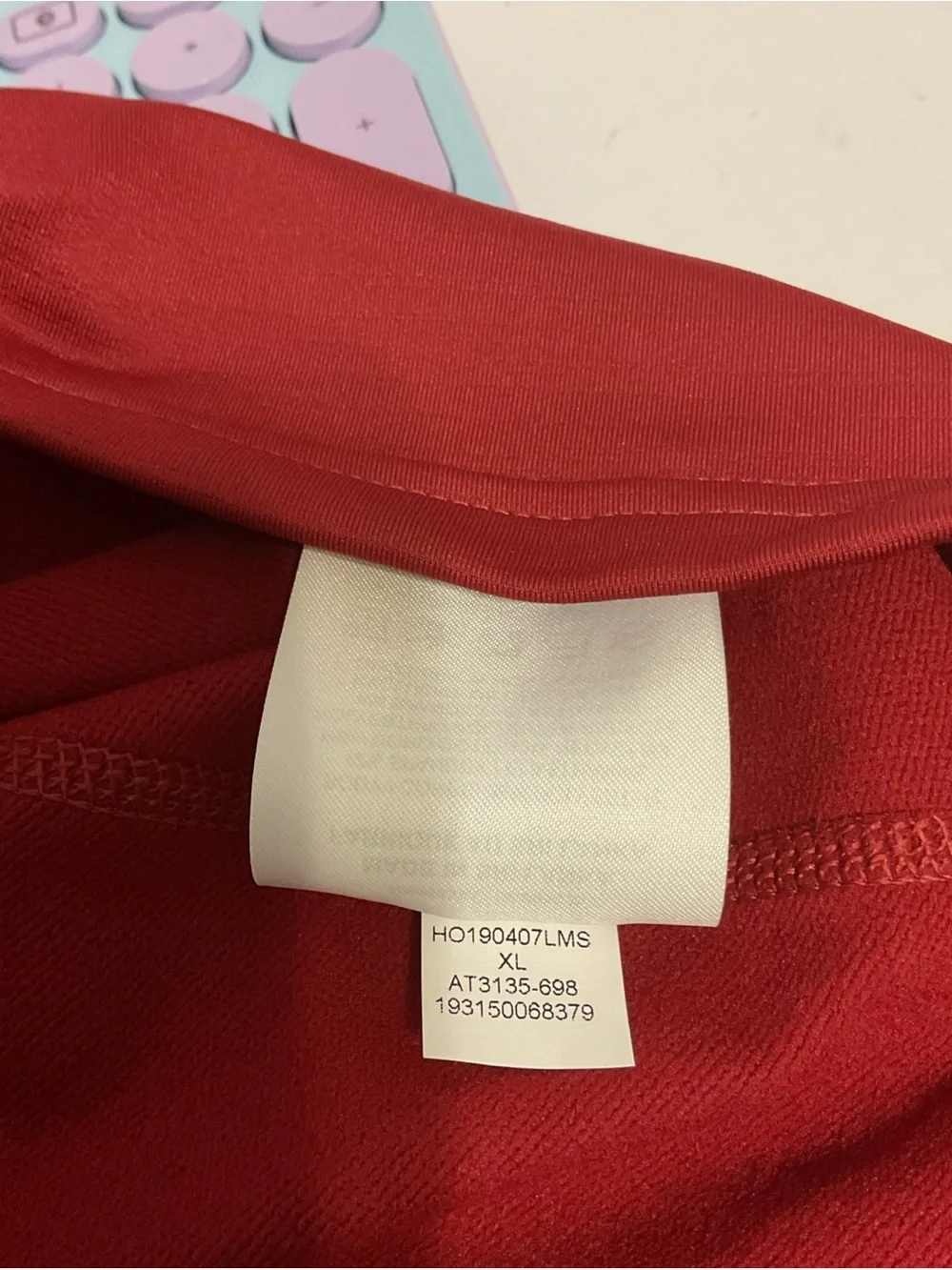 Jordan Red Sleeveless Athletic Tank Top with Silver Jumpman